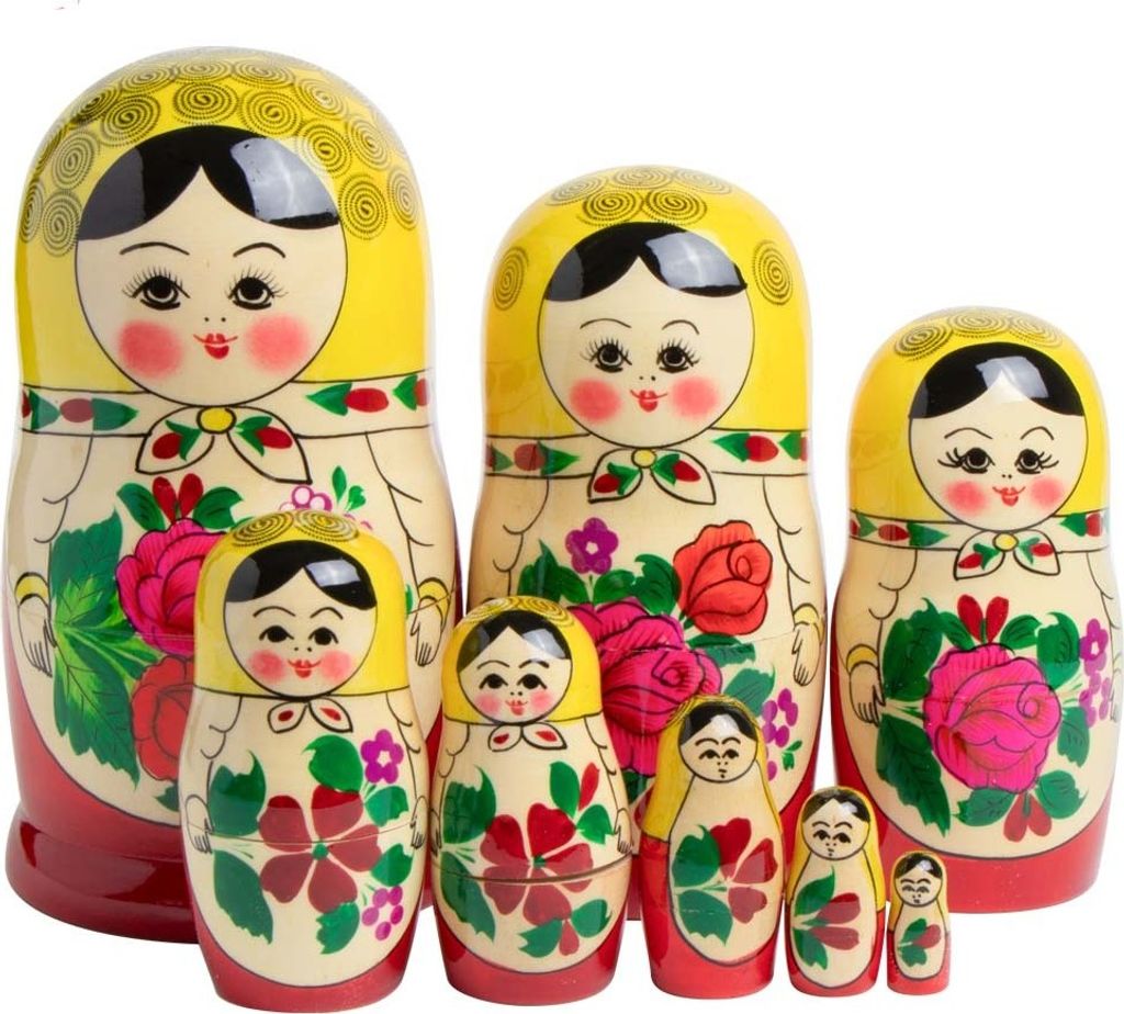 Semenovskaya Matröschka Matroschka Babuschka Matrjoschka 8 Produktbild