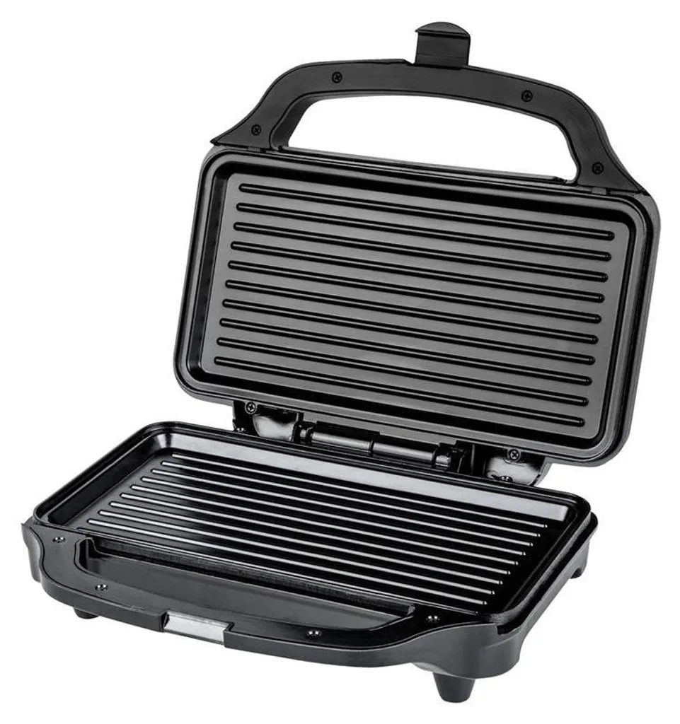 Appareil à croque-monsieur Rohnson 900W - Machine à sandwich compacte