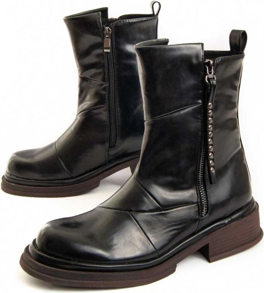 Montevita Absatzstiefel Motta Schwarz