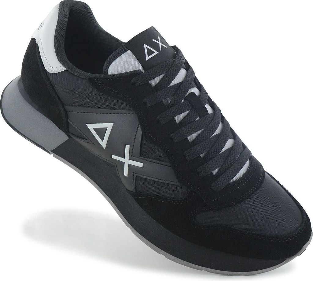 SUN68 Jaki 2.0 Solid - Herren Sneakers Schuhe Schwarz Z36115-11 , EU 44