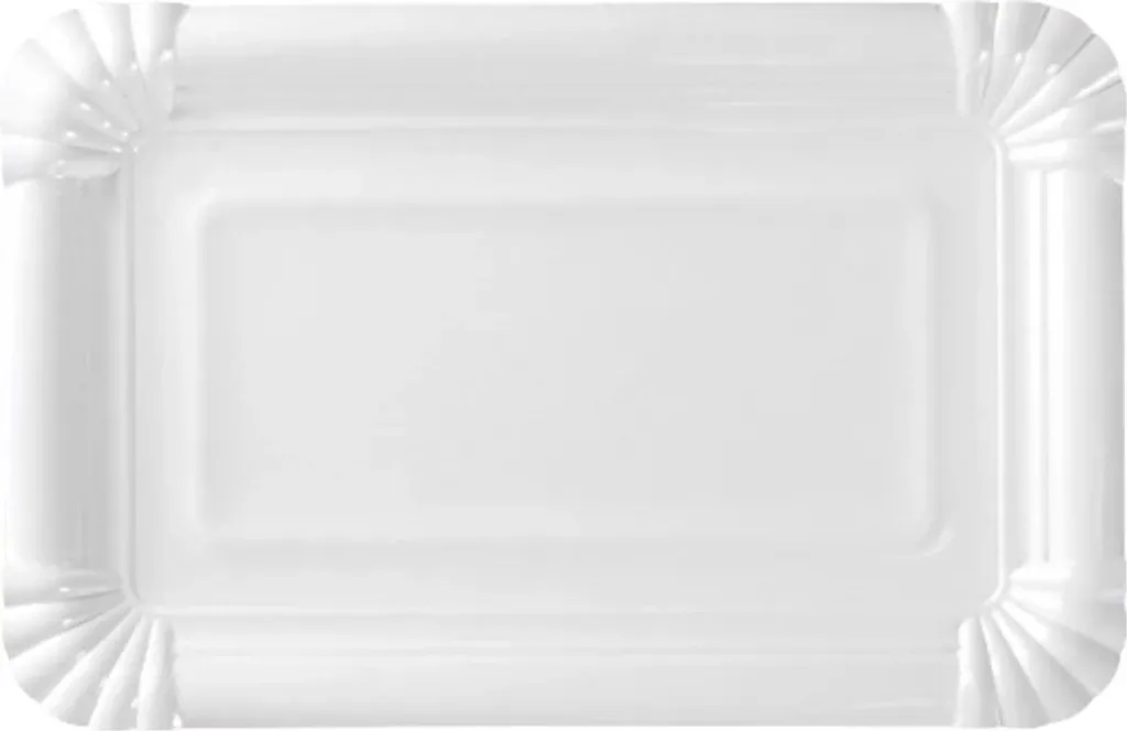 Lot de 250 bacs à papier 13x17 cm pour bureau - Blanc - Idéal formation