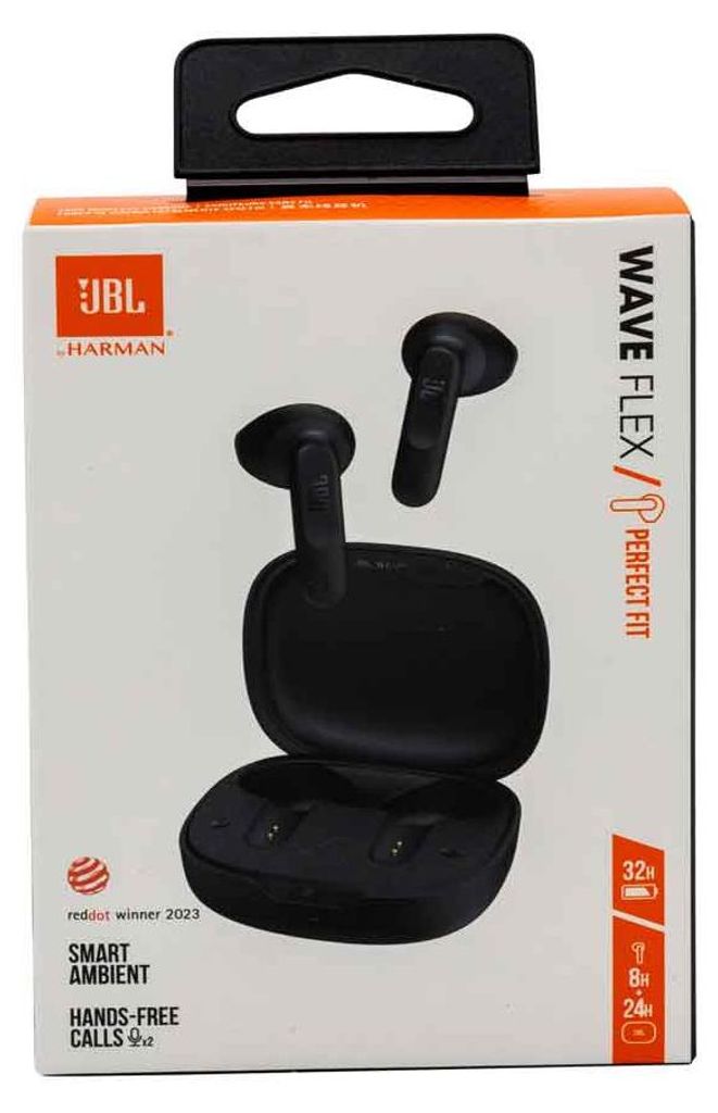 JBL Wave Flex – Kabellose In-Ear Ohrhörer, schwarz Produktbild 