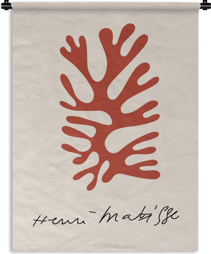 MuchoWow Wandteppich Wandbehang Matisse - Alte Meister - Abstrakt - Kunstwerk 90x120 cm Tapisserie Dekoration Wandtuch - Wanddeko