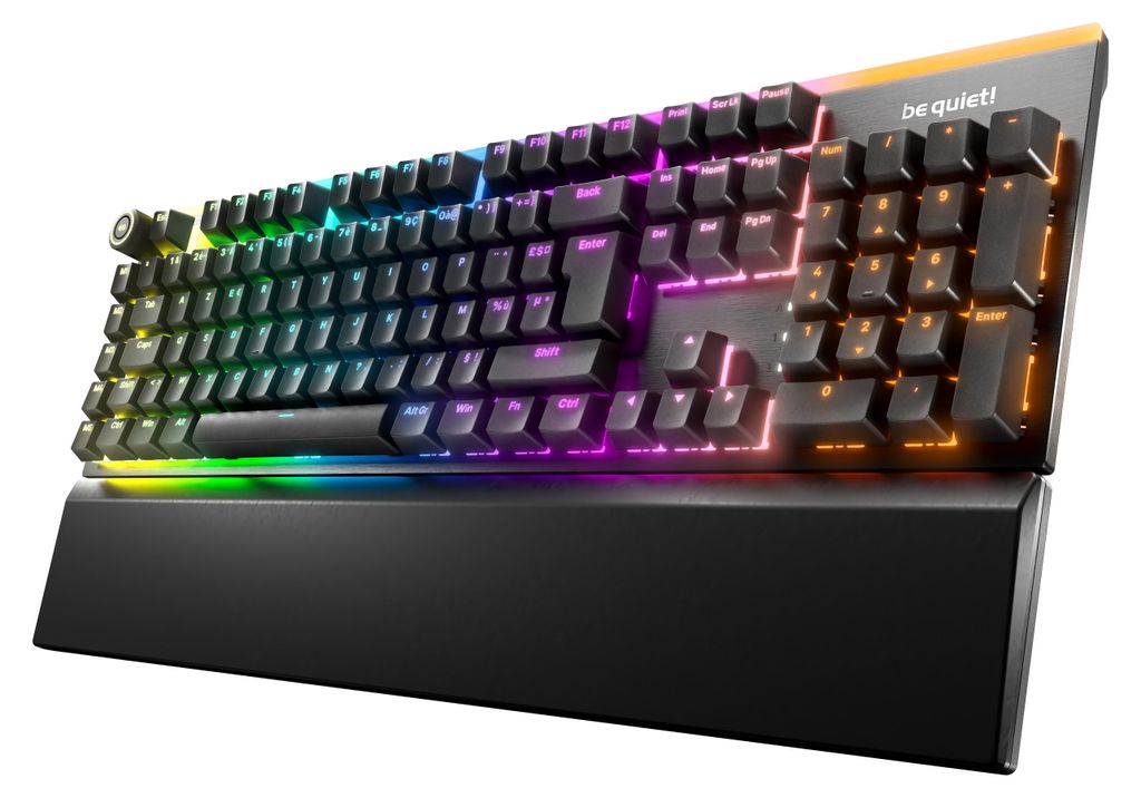 be quiet! Dark Mount Silent Linear Gaming Tastatur USB FR Produktbild 