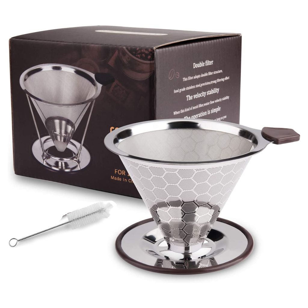 Permanenter Kaffeefilter aus Edelstahl, Papierloser Produktbild 9