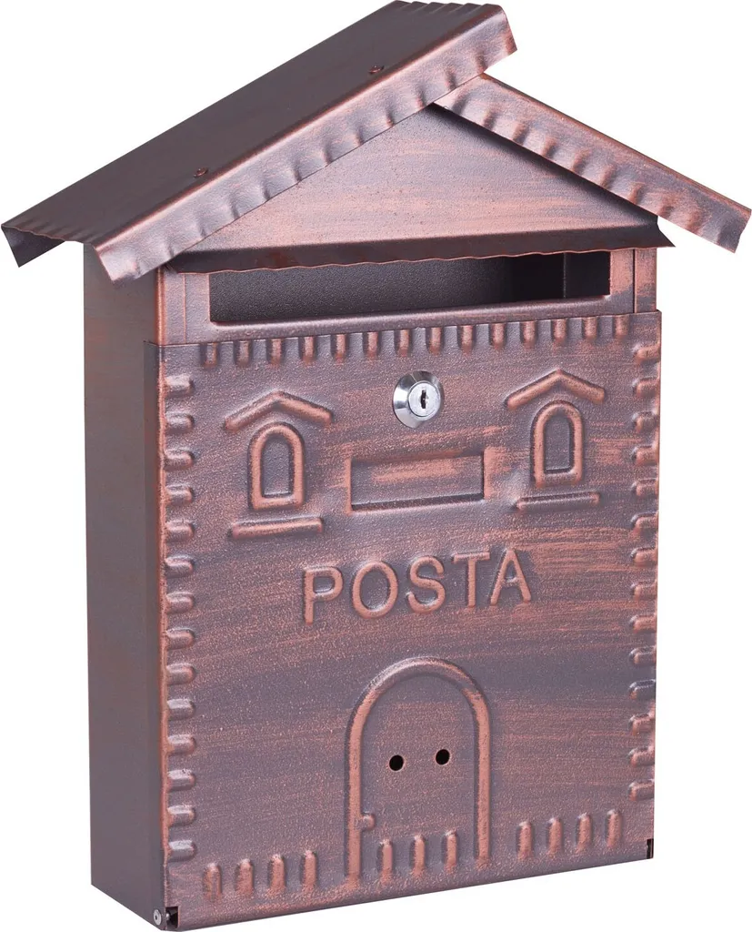 Boîte aux lettres anti-corrosion fer forgé Brixo - Finition Durable