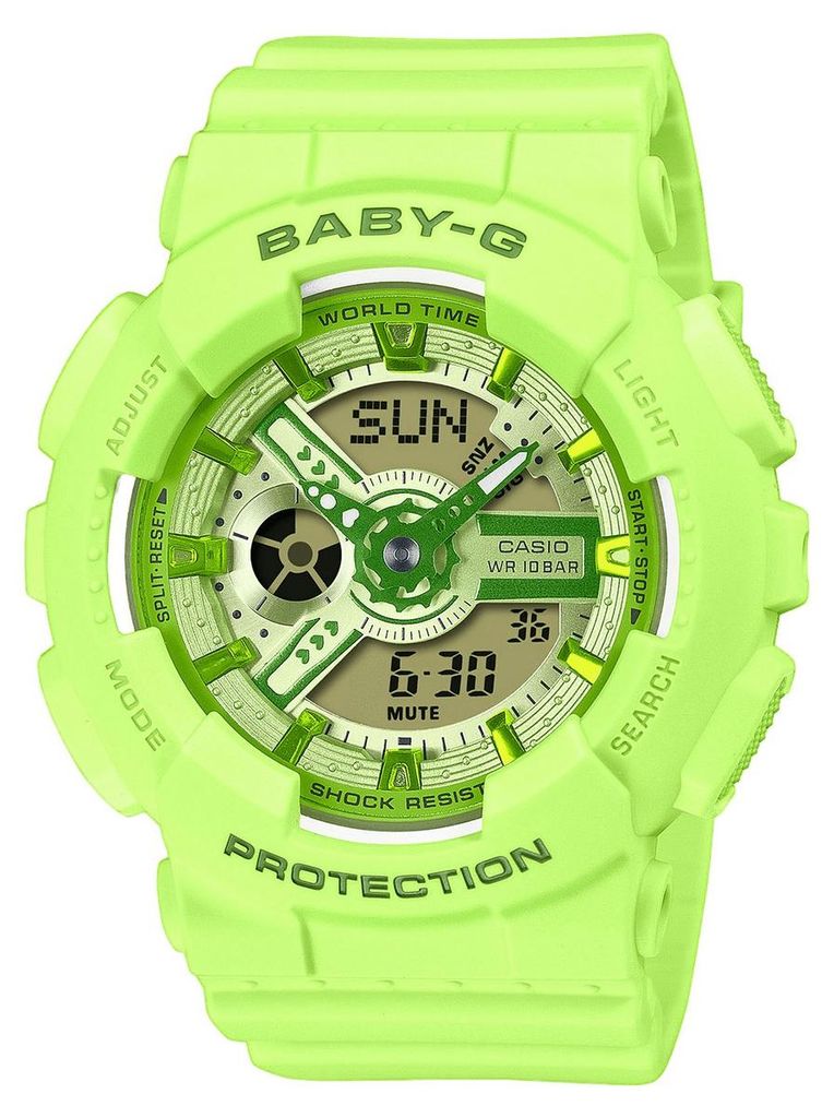 Casio - BA-110YK-3AER-MAN - Polshorloge - Kwarts - Dames - Productafbeelding 