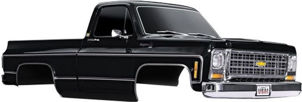 Traxxas Karosserie Chevrolet K10 1979 schwarz (komplett)