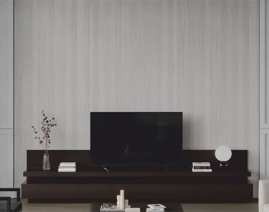 Casa Padrino Luxus TV Schrank mit 4 Schubladen Dunkelbraun 400 cm - Wohnzimmer & Hotel Möbel