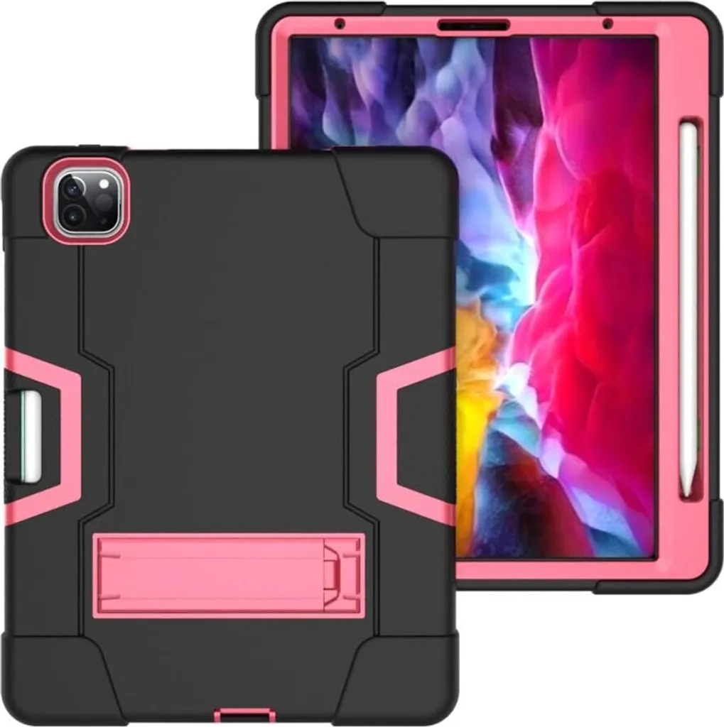 Custodia per iPad Pro 5/4/3 12,9" con supporto e stilo nero - 3
