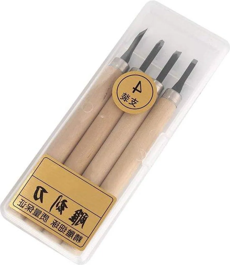Set d'affûtage de précision 4 pièces pour outils de découpe du bois