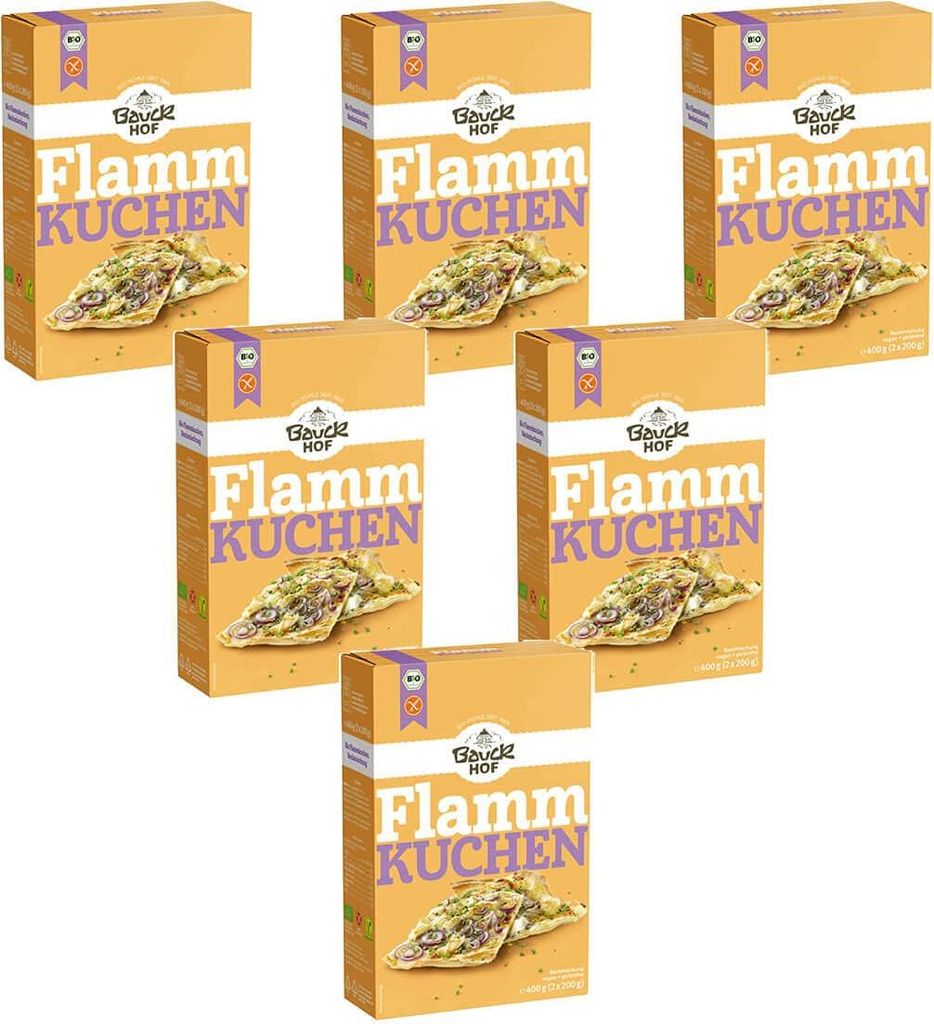 Bauckhof Flammkuchen glutenfrei (6x400g)