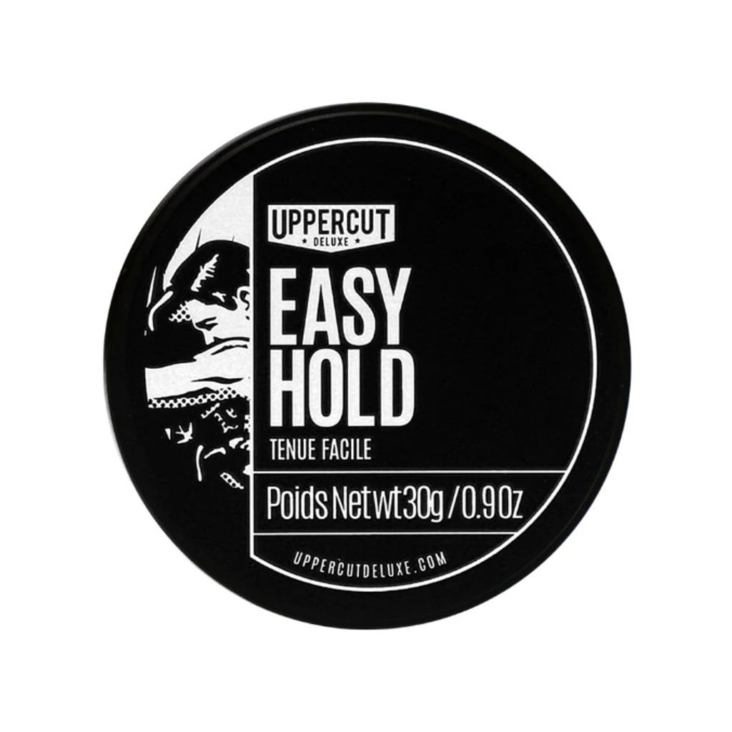 Uppercut Deluxe Easy Hold Haarpomade Stylingcreme – Leichter Halt | Natürliches Finish | Perfekt für alle Haartypen & Längen | Mini Dose | 30g