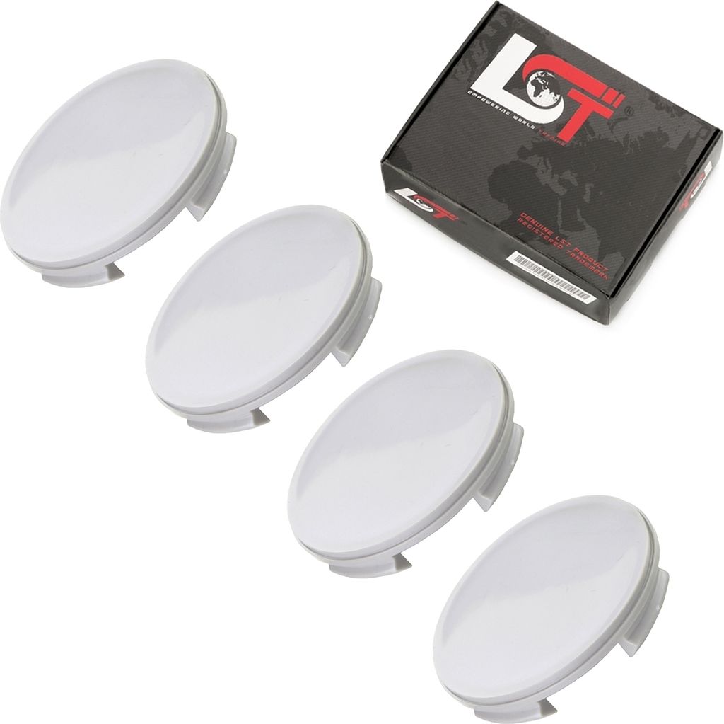 4x Radnabenkappe Felgendeckel Grau Ø 60mm für SAAB OPEL VOLVO VAUXHALL