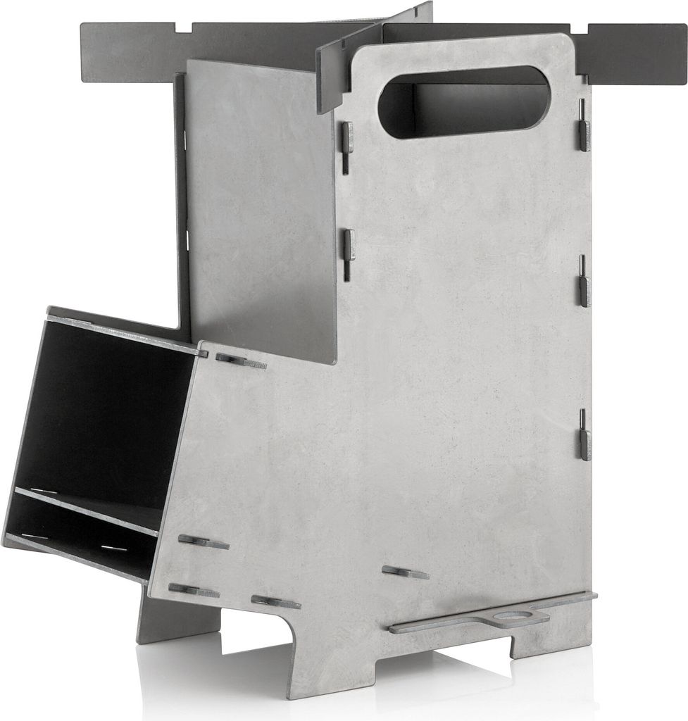 BBQ-Toro Raketenofen RAKETE #5, Rocket Stove Stecksystem Produktbild 1