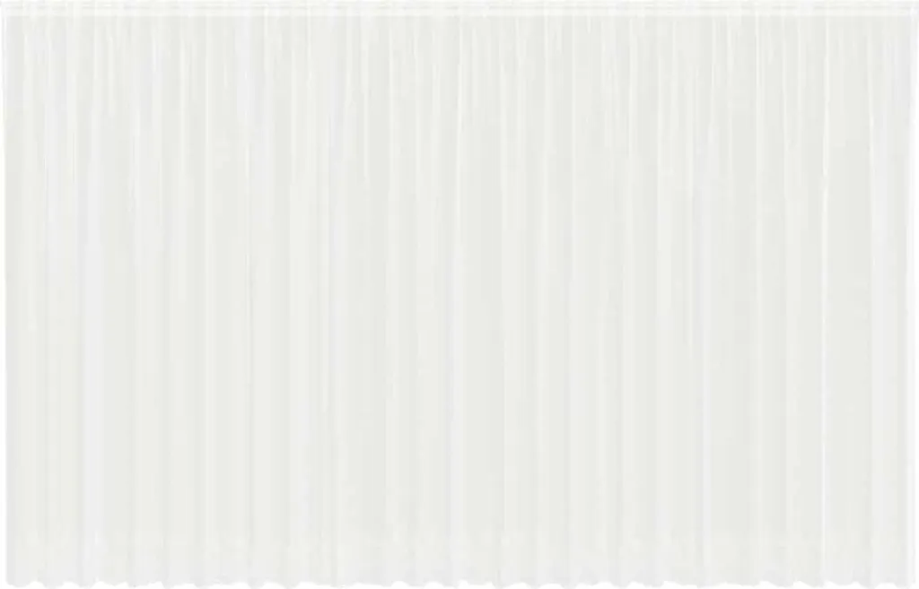 Tenda Pizzo vidaXL Floral Bianco 280x750cm | Arredo Interni Chic