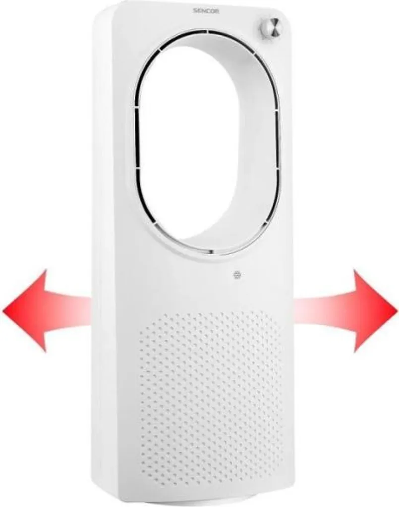 SENCOR SFT 2403WH Ventilateur sans pales Blanc silencieux pour salon