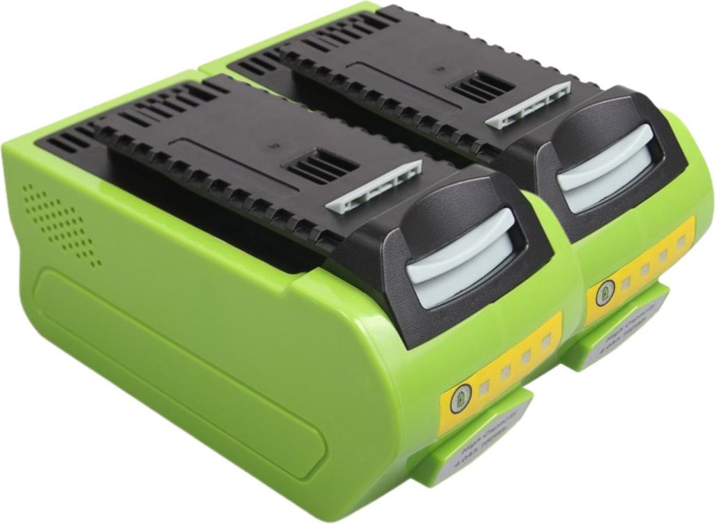 2er-Set PATONA Akku für Greenworks 40V 4.0Ah Ersatzakku