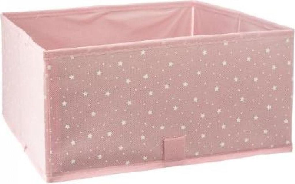 Atmosphera Aufbewahrungsboxen rosa Sterne Produktbild 