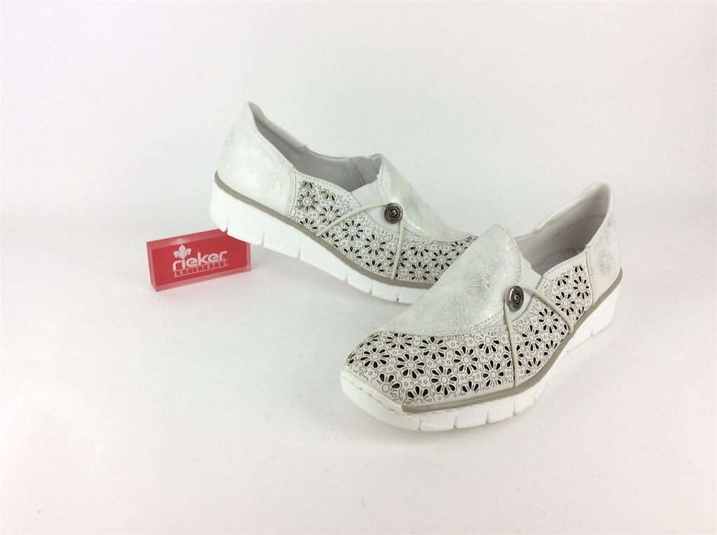 Rieker 537N8-80 (37/weiss-silber)
