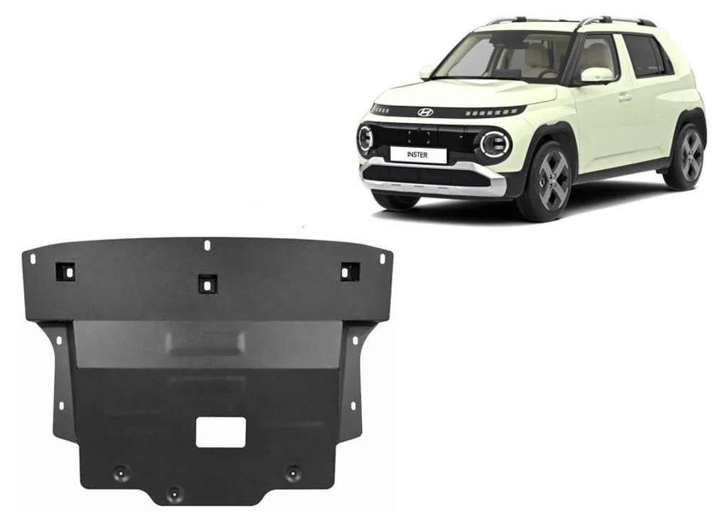 Blindage de carter pour Hyundai Inster - Sabot de protection moteur EV