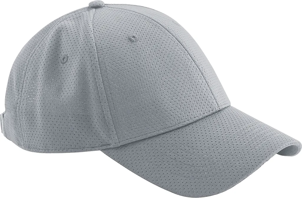 Beechfield BC5330 Cappellino Baseball Unisex Grigio - Fresco e Leggero