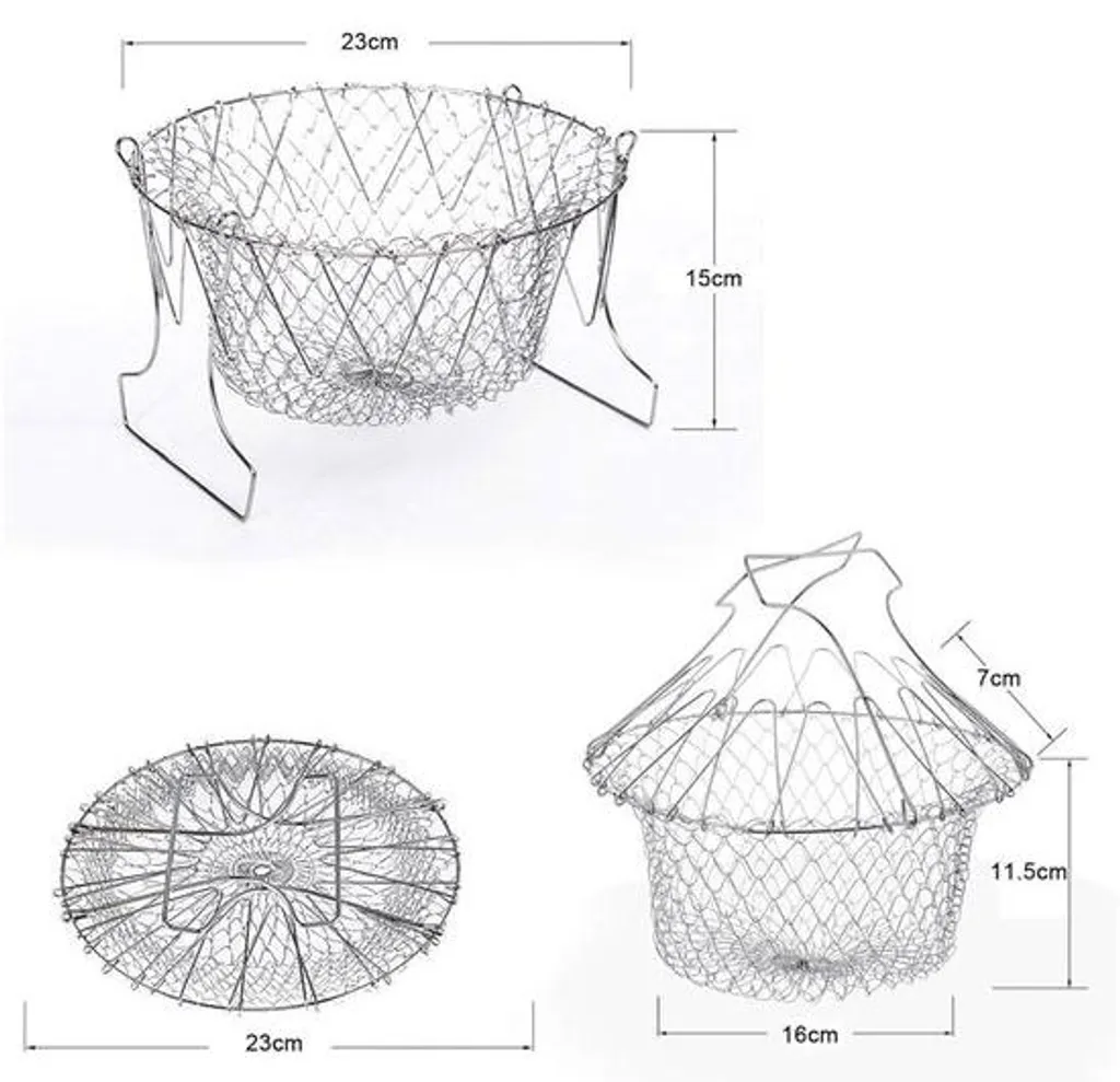 Friteuse pliable en acier : gagnez de la place sans polluer la cuisine