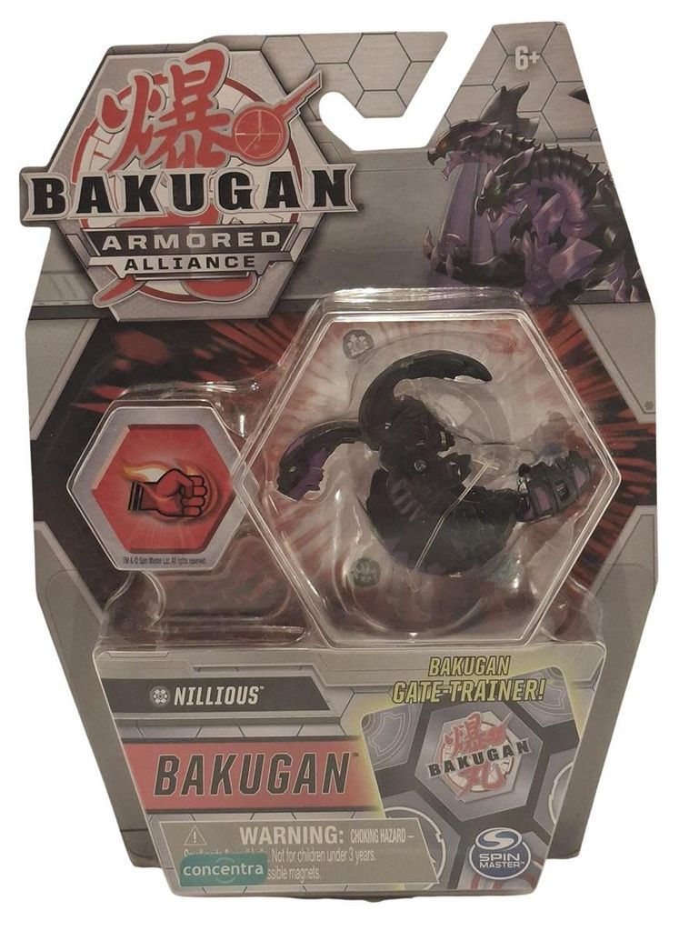 Bakugan Armored Alliance, Nillious schwarz , Produktbild 