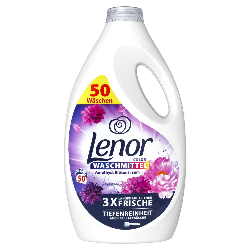 Lenor Color Waschgel Amethyst Blutentraum 2.25 L Produktbild 