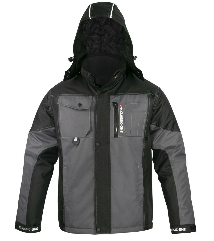 Arbeitskleidung ART.MaSter CLASSIC-ONE OXFORD grau/schwarz Winterjacke XXXL