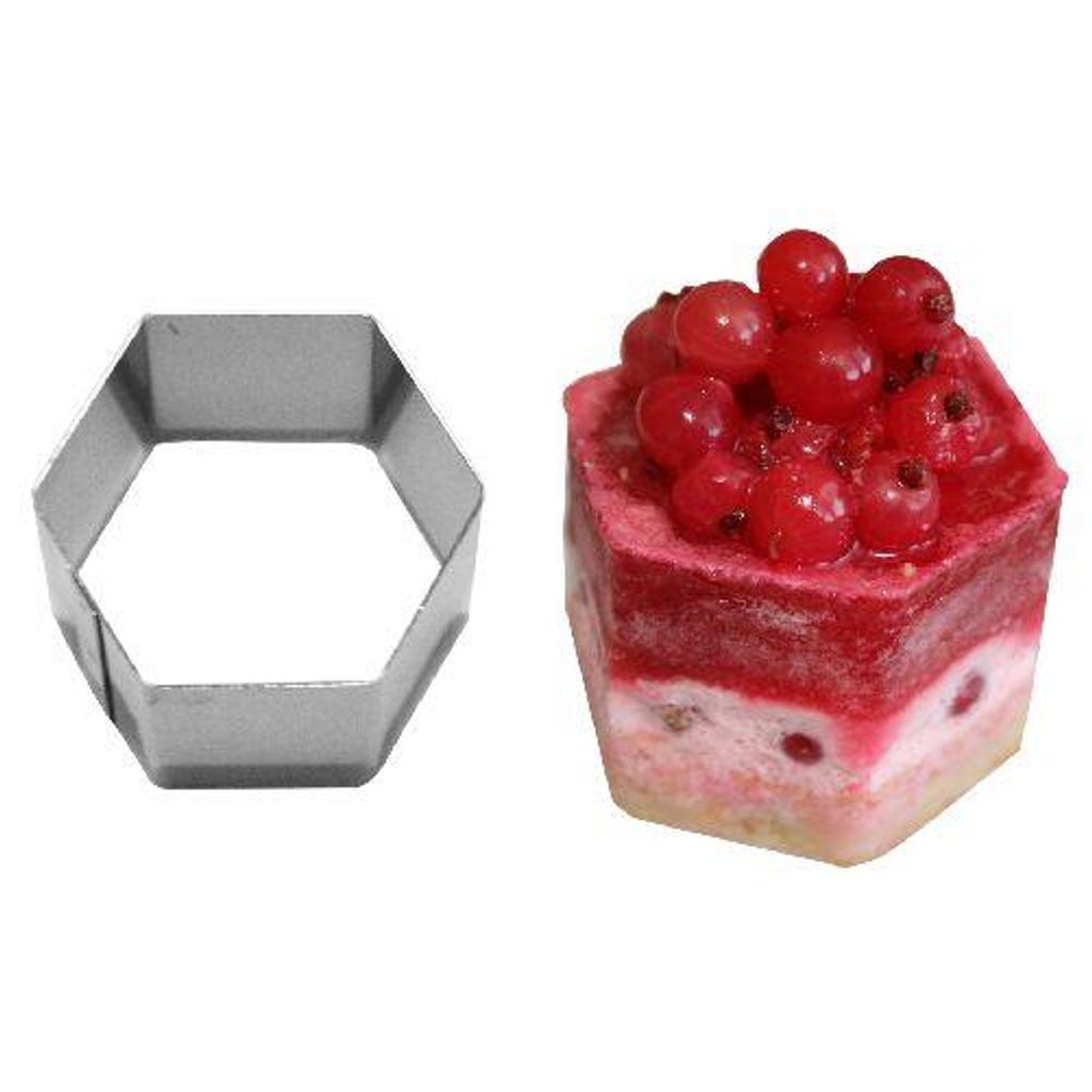 Kuchenausstecher SEMIFREDDO Hexagon