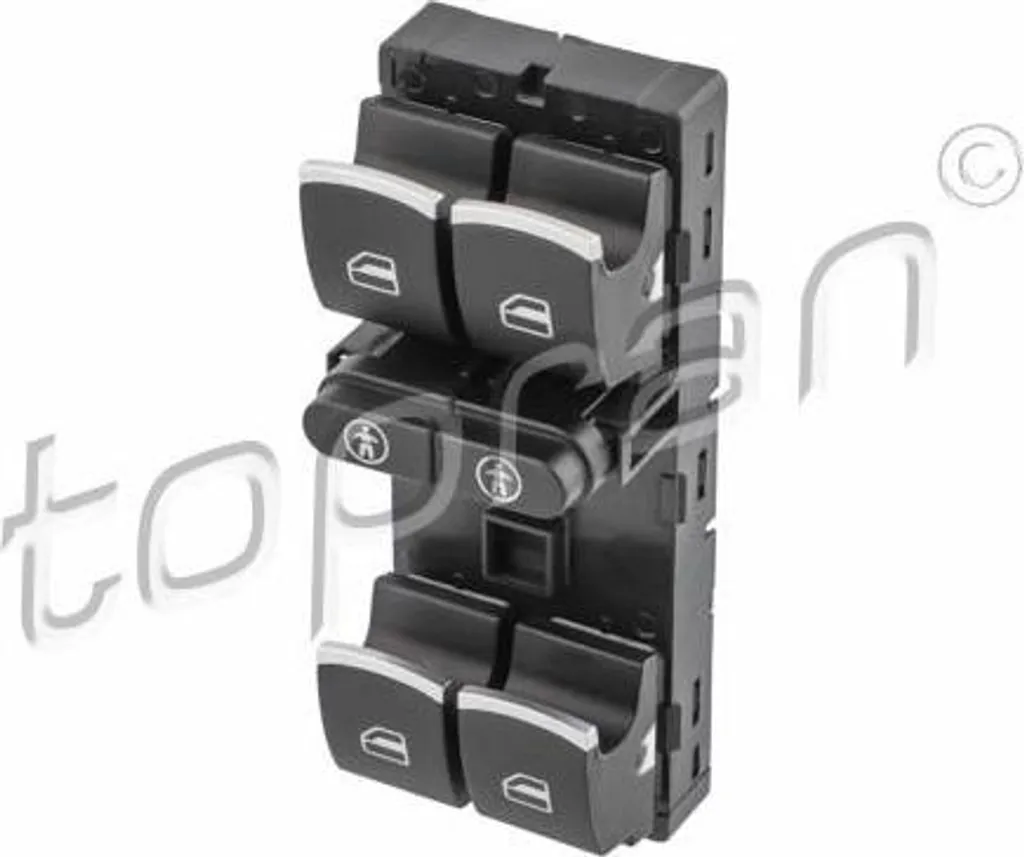 Interrupteur de Vitre Robuste 7P6959857 pour Touareg et Alhambra VAG
