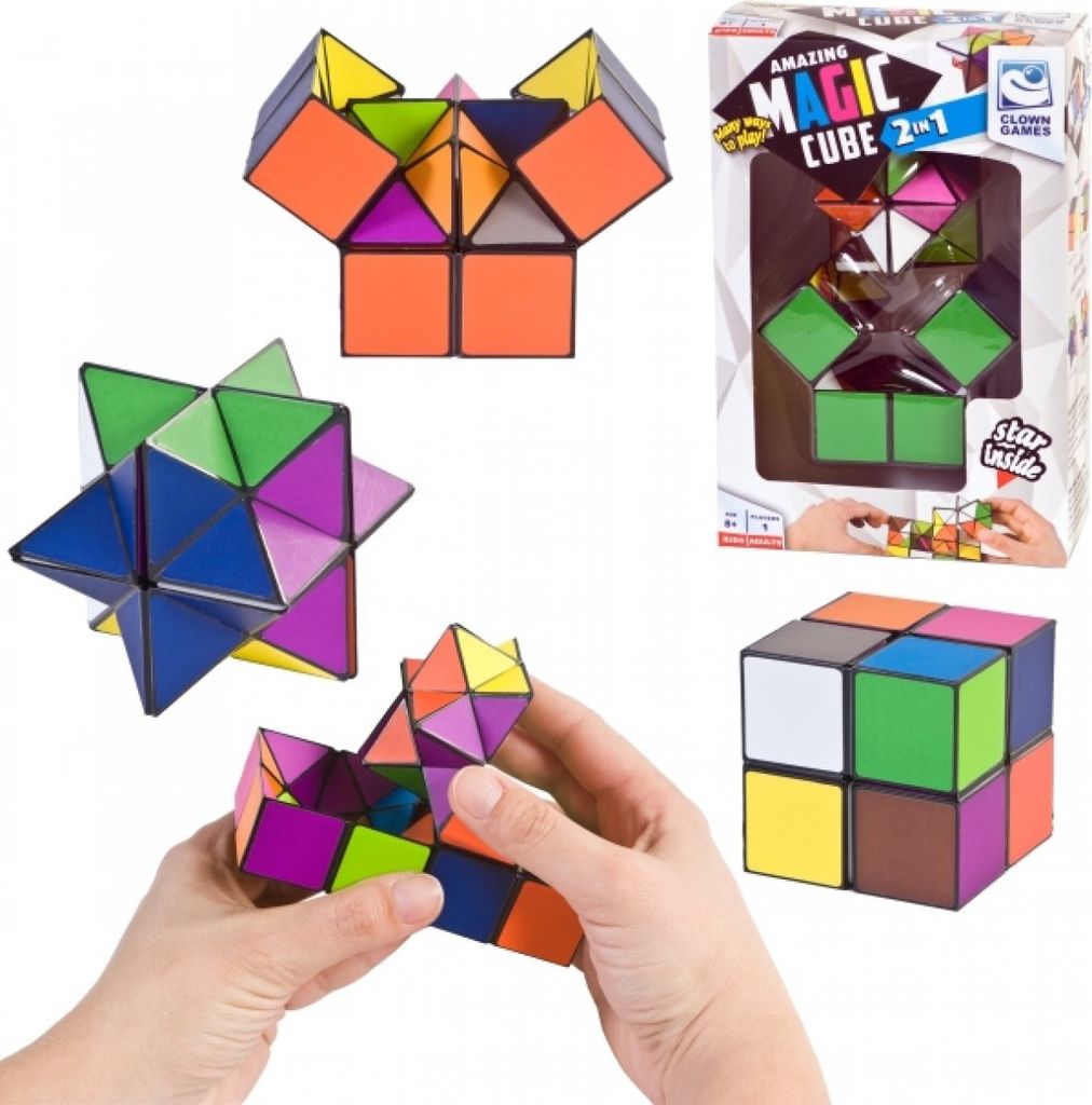3D Zauberwürfel Magic Cube Speed ​​Cube Twist Puzzle Denkspiel Spielzeug 
