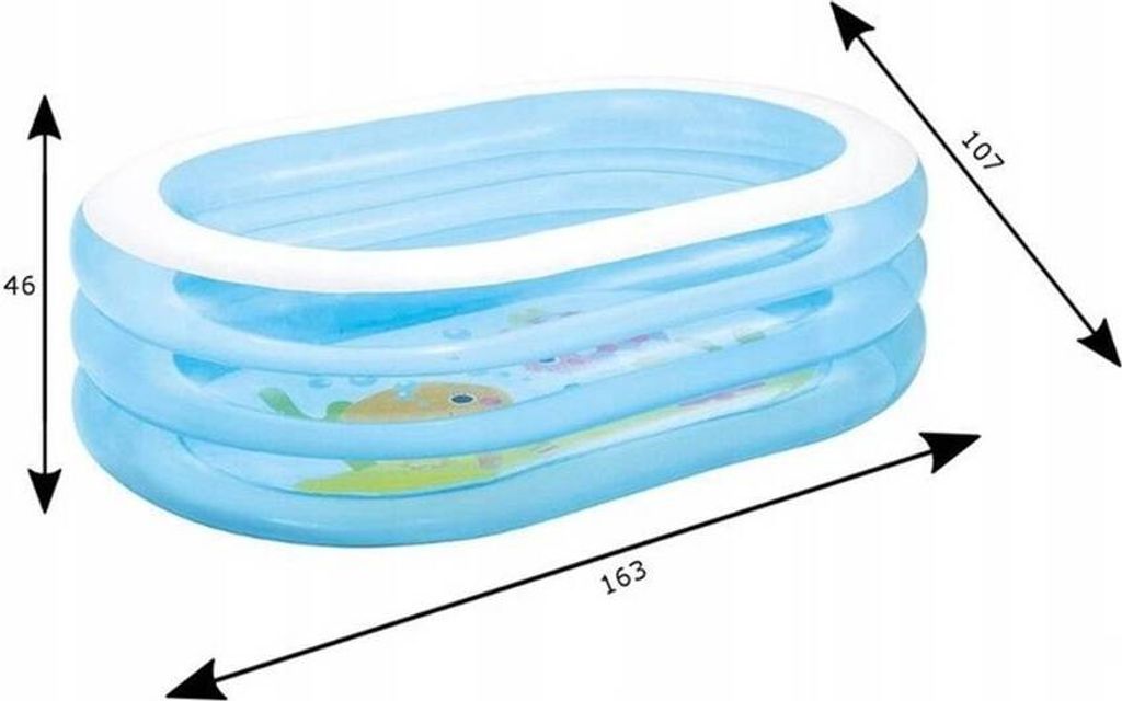 Intex 5748NP, Kinderpool,163 x 107 x 46cm,3 aufblasbare, Produktbild 15