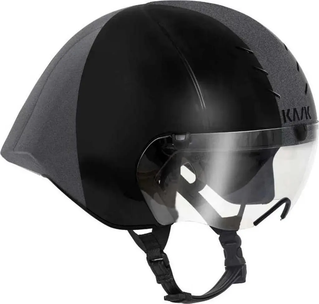 Casque de Vélo Contre-la-Montre Kask Mistral Noir Taille M de Course