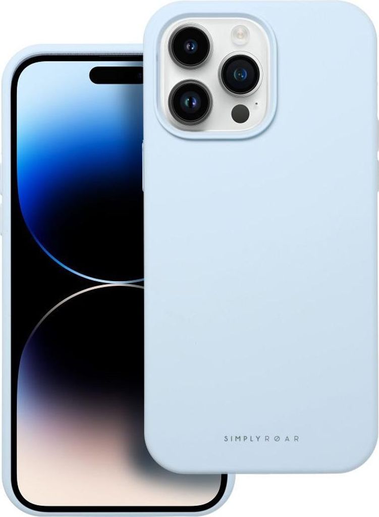 ROAR case CLOUD SKIN passend für IPHONE 14 Pro Max Light Blue