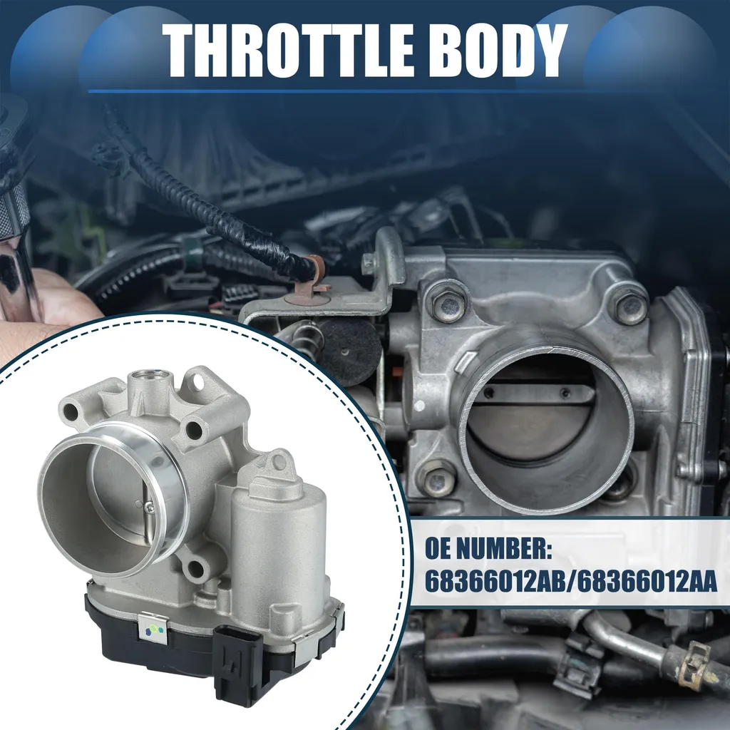 Corps de Papillon 58mm 68366012AB pour Dodge Journey 2.4L 2018-2020