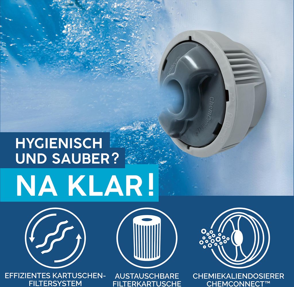 Bestway® LAY-Z-SPA® Whirlpool Ibiza AirJet™ 180 x 180 x 66 Obrázek produktu 46