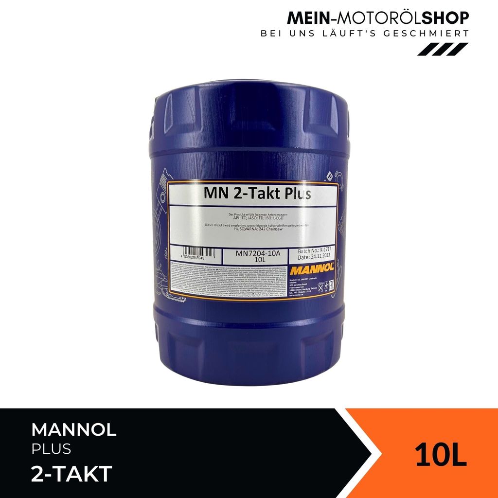 Mannol 2-Takt Plus 10 Liter (MN7204-10) Produktbild 