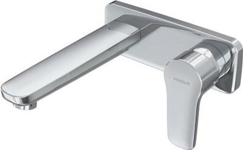 VIGOUR Farbset Waschtisch-Wandarmatur derby style für DEUPKWW Auslauf 180mm verchromt