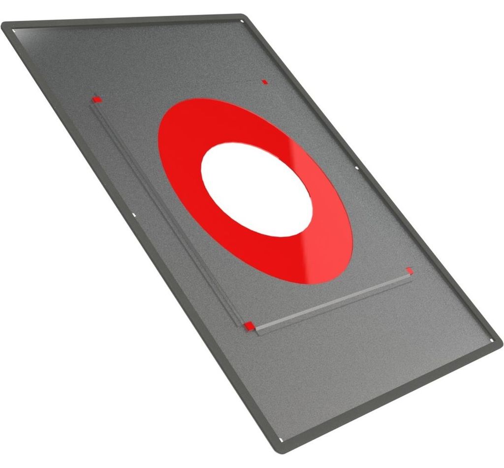 Jeremias DW-FU Deckenblende Dichtung 200mm Dampfsperre 21-40° Edelstahl doppelwandig für Abgassystem bis 450°C