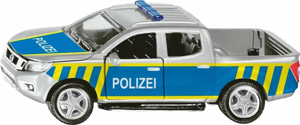 Jouet Voiture Police Nissan Navara Siku 2301 - Idéal pour Circuit Enfant