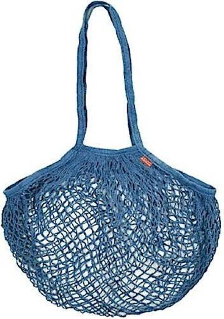 Netzbeutel aus Baumwolle - Blau