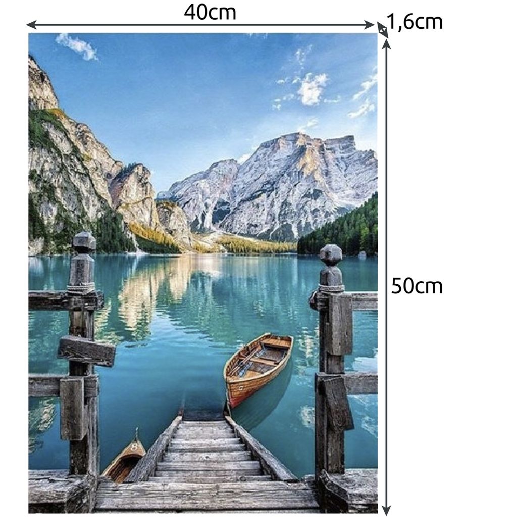 Maaleo 22785 Malowanie liczbami - Pejzaż górski 40 x 50 cm Zdjęcie produktu 2