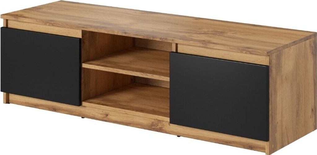 MINIO TV skrinka DIDI 120 cm bez LED osvetlenia - drevo Obrázok produktu 