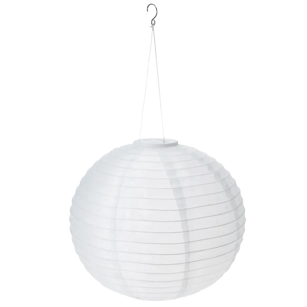 Lanterne solaire jardin PARTY Ø 40 cm - Grand format et étanche IP44