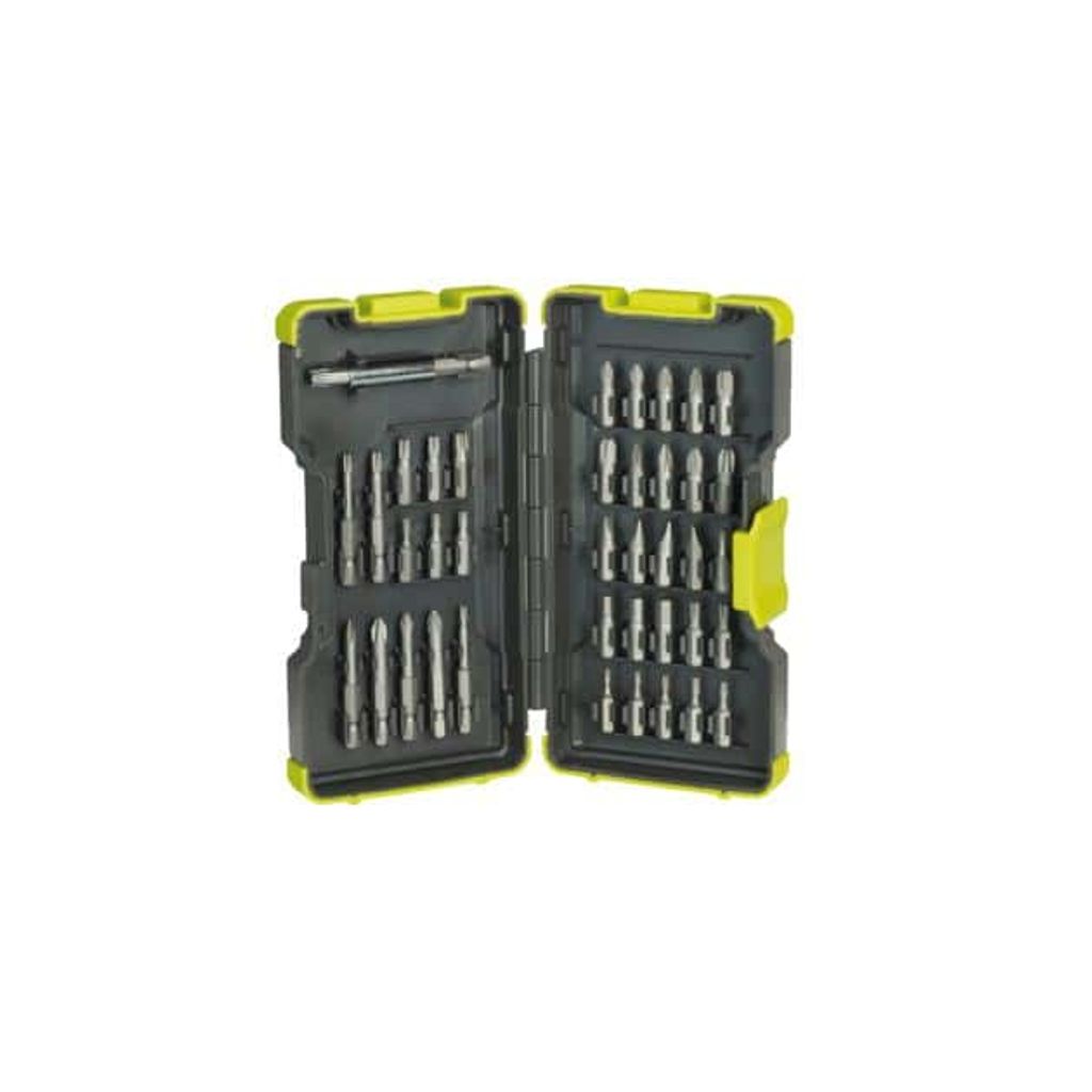 Ryobi RAK40SD Kit 40 Bits 1/4" Sechskant-Bithalter Bohrschrauber
