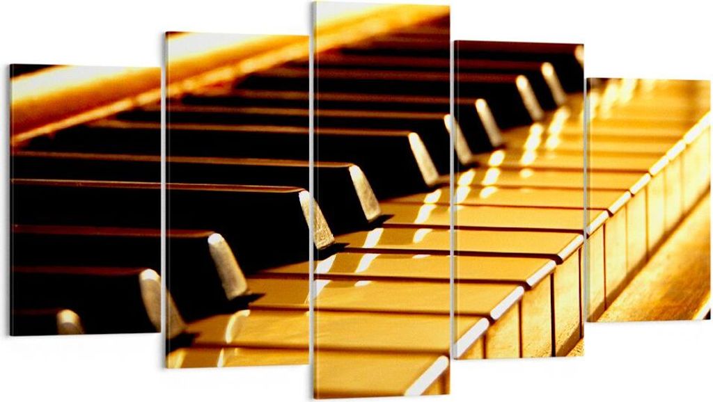 Bild auf Leinwand - Leinwandbild - Klavier Musik Konzert - Produktbild 