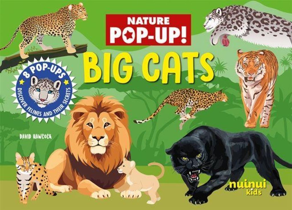 Big Cats Pop Up Book – Lingua: Inglese