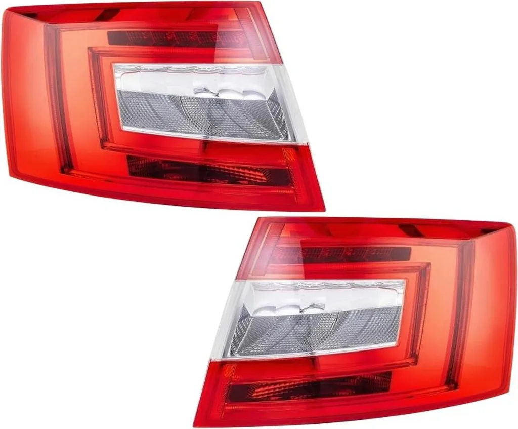 Kit feux arrière LED HELLA 12V - Signalisation H21W P21W Skoda Octavia